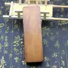 Regla de Madera de Azufaifo Rayada Naturalmente, Adorno de Token del Cubo de Puntos Kui Xing, Pie de Mano, Artesanías de Talla en Madera, Completamente Tallado a Mano
