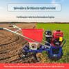 170 motor a gasolina semeadora de milho máquina de fertilização capina e máquina de cultivo amendoim soja trigo top dresser máquina semeadora de precisão