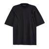 Playeras de Manga Corta de Color Sólido de Alta Gama para Hombre, Marca de Moda Diseño Retro Holgado Camiseta de Cuello Redondo Nicho Tendencia de Media Manga