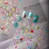 Cyansea Océano Criaturas Submarinas Concha Medusa Pegatinas DIY Gelatina 3D Estilo Ins Pegatina Trasera Decoración Pegatinas