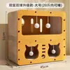 Casa de Gato Não Ocupa Espaço, Casa de Gato Doméstica Interna, Arranhador Universal para Gatos para Quatro Estações, Arranhador de Gato Resistente ao Desgaste e que Não Solta Pelo