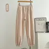 Calça de Moletom para Casal Feminina, Calça Jogger Reta com Rosto Sorridente, Estilo Primavera e Outono 2026, Calça de Moletom Unissex de Cintura Alta, Peça Única Dropshipping