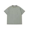 Camiseta Básica Ropucha Tendencia Deportiva Americana para Hombres y Mujeres, Camiseta de Manga Corta de Color Puro Holgada Ft335