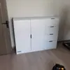 El tamaño del gabinete se puede personalizar. La mesita de noche y el aparador se pueden personalizar. Los muebles se pueden personalizar según los planos. Armario, Zapatero, Aparador, Balcón Se Puede Personalizar