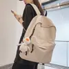 Mochila para Hombre, Mochila de Viaje Simple de Gran Capacidad para Mujer, Bolso Escolar Casual Estilo Japonés para Estudiantes de Secundaria, Preparatoria y Universidad