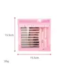 Kit de Pestañas Postizas Segmentadas para Armar de Venta Caliente Transfronteriza, Pestañas Postizas de Un Solo Racimo de Gran Capacidad, Kit con Pegamento y Pinzas, En Stock