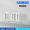 Ventilación de Celosía Impermeable para Pared Exterior de Aleación de Aluminio Rejilla de Celosía de Ventilación Cubierta de Malla Transpirable Puerto de Inspección