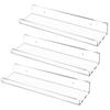 Estante de almacenamiento de pared de acrílico transparente en forma de U, estantería de acrílico, estante de almacenamiento colgante de pared muy vendido en Amazon.