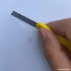 Cúter papelero de plástico de colores sacapuntas de estudiante cuchillo cuchillo para aplicación de película hecho a mano cuchillo para papel tapiz cuchillo para desembalaje