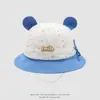 Chapéus de Bebê para Primavera e Outono, Chapéus de Pescador com Orelhas de Urso, Chapéus Fofos de Proteção Solar para Bebês e Crianças Pequenas, Chapéus de Sol para Meninas, Chapéus de Balde para Bebê
