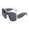 Europa y Estados Unidos moda para hombre de montura grande gafas de sol de alta gama tendencia transfronteriza gafas de sol geniales para mujer gafas de sol personalizadas