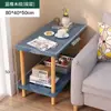 Mesa de Centro Mini Simples, Mesa de Cabeceira de Quarto, Mesa Lateral de Cama, Mesa Lateral de Sofá de Sala de Estar, Armário Lateral, Mesa de Canto Removível