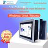 Display touch de gabinete totalmente fechado tela Android ventilador silencioso sem ventoinha 13,3 polegadas controle industrial tudo-em-um computador industrial