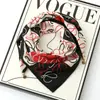 Bufanda Cuadrada Cálida de Nuevo Estilo 2024 con Hebilla Magnética, Bufanda Triangular de Seda, Bufanda de Algodón para Mujer, Bufanda Elegante para Cuello para Primavera, Otoño e Invierno, Versátil y Elegante