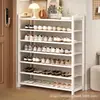 Zapatero Multicapa para Entrada, Estrecho y Ahorrador de Espacio, Zapatero Sencillo para Entrada de Casa, Dormitorio, Apartamento de Alquiler