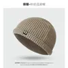 Gorro de Punto Fino sin Ala para Hombre y Mujer, Gorro Elegante de Primavera y Otoño, Gorro Tipo Calavera, Gorro para Clima Frío, Gorro de Lana