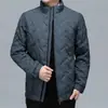 Ropa de invierno para hombre, forrada de polar y engrosada, abrigo de algodón para hombres de mediana edad y ancianos, chaqueta para hombre, abrigo de algodón de invierno para hombres de mediana edad, abrigo de algodón para papá, estilo otoño e invierno