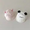 Chapéu de Bebê Yipan Verão Novo Ins Fofo Desenho Animado Chapéu com Proteção Solar Respirável Secagem Rápida Proteção Solar para Bebê Boné com Aba