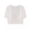 Chal Pequeño Chaqueta de Seda de Hielo para Verano con Falda de Tirantes y Cárdigan Chaleco Corto Fino para Mujer Top Versátil