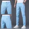 Pantalones Casuales de Otoño de Hong Kong para Hombre, Corte Delgado, Versátiles, Pantalones Largos de Moda Tendencia Estilo Coreano de Negocios de Alta Gama para Hombre 2026