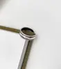 Anillo de mujer personalizado de moda japonesa y coreana, anillo de letras multicapa, anillo a rayas retro de moda en Instagram