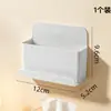 Caixa de armazenamento de pomada para armário com espelho, suporte de parede para pasta de dente e escova de dentes no banheiro, prateleira de parede para armazenamento de cosméticos para bancada de banheiro