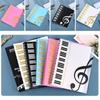 En Stock 40 Páginas A4 Carpeta Multicapa para Partituras Carpeta para Partituras de Práctica para Piano Carpeta para Archivos Opcional Multicolor