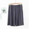 Pantalones Finos de Modal para Mujer Verano Sueltos Talla Grande Cómodos Pantalones de Pijama Cintura Alta Casual para el Hogar y Deportes