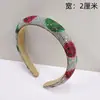 Nueva Diadema de Corona Alta Súper Brillante con Pedrería Estilo Lujo Ligero Europeo y Americano para Mujer, Adelgazante de Rostro, Elegante, a la Moda, Accesorio para el Cabello Versátil para Salir