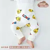 Pantalones de Bebé en Oferta para Primavera y Otoño, Pantalones de Tiro Alto que Protegen la Barriga con Broches en la Entrepierna, Pantalones Largos, Ropa de Dormir para Bebé, Leggings, No Necesita Quitar