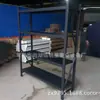 Estante de Ropa de Almacenamiento Multicapa Tipo Viga, Estante Ligero de Aleación de Tamaño Mediano, Estante de Almacenamiento para Supermercado Personalizado Según Dibujo