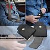 Ajustador universal de cinturón de seguridad para coche, niño, adulto, correa de hombro, correa para el cuello, localizador, clip de bloqueo, protector, clip de fijación