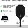 Racket de Pickleball de Madera de Venta Caliente Transfronteriza Siete Capas de Madera de Álamo Racket de Pickleball Set de Pickleball