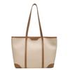 Bolsa de Gran Capacidad para Mujer, Versátil Otoño e Invierno 2026 Nuevo Bolso de Hombro Casual Retro Simple, Bolso Tote Texturizado para Viajes
