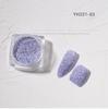 Polvo de lana para uñas, popular en línea, para todo tipo de colores, azúcar en polvo, herramientas para uñas, decoraciones para uñas tejidas.