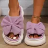Nuevas Zapatillas de Lino con Suela Gruesa para Mujer, de Algodón, para Interiores, Hogar, con Lazo, Modernas, Versátiles, Simples, Cómodas
