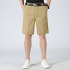 Atacado calças de algodão de verão masculinas de meia-idade e idosos calças casuais finas calças retas soltas shorts de tamanho grande masculino