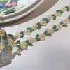 Xiange Pequeno Fresco Colorido Solúvel em Água Bordado Renda Feito à Mão DIY Acessórios de Cabelo Roupas de Bebê Roupas Infantis Decoração de Saia