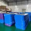 Transfronterizo dedicado a fabricantes de cojines de aire para trefilado suministro directo alfombra inflable de gimnasia alfombra de entrenamiento con cojín de aire para taekwondo alfombra de yoga en stock