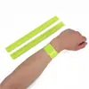 Tira Reflectante Super Larga de 30 cm y Anillo de Presión Pulsera de Advertencia de Seguridad Transfronteriza para Ciclismo Nocturno y Viajes Protección de Muñeca