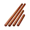 Rolo de Madeira para Asas de Frango para Uso Doméstico, Rolo de Madeira Sólida, Rolo de Cabeça Redonda para Massa de Pastel, Ferramenta de Confeitaria
