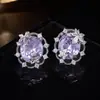 Brincos ovais de zircônia com folha de bordo rústica vintage, estilo nicho de luxo leve de alta qualidade, brincos versáteis de pedra preciosa para o dia a dia para mulheres