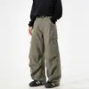 Calças casuais estilo americano para homens e mulheres, calças de trabalho trendy de verão da marca lenhador, calças casuais de paraquedista de perna reta, calças compridas para primavera, outono e inverno