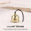 2.8 campana mini de latón metal carillón de viento diy y carillón de viento diy material accesorios Navidad campana pequeña carillón de viento colgante