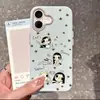Xingxing Xiaoqiu É Adequado para Iphone17 Fashionável 18Promax Capa de Celular Apple 16Pro Fofo Anti-Queda 15 Macio