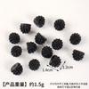 Mini accesorios de fruta de simulación fresa cereza arándano uva DIY comida en miniatura para jugar fruta falsa accesorios para casa de juegos