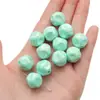 Contas Eletrodepositadas de Cor Sólida em Acrílico Contas de Fio Fig Fio Contas Soltas para DIY Manual Colar Pulseira Vestuário Acessórios Atacado