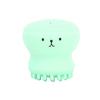 Fabricante de Cepillo de Limpieza Facial de Belleza de Silicona con Forma de Pulpo 12 Colores Hecho Listo Cepillo de Lavado Facial de Pulpo Pequeño con Forma de Medusa
