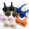 Roupa íntima Moveable Traceless plus size Sem Aro de Aço Costas Bonitas Esportiva Respirável Anti-queda Camisola para Dormir Push-up Sutiã Feminino