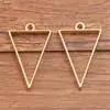 17 Estilos de Acessórios para Joias DIY de Liga de Ouro KC, Pingentes em Forma de Lua e Coração, Encantadores Molduras Vazadas de Resina